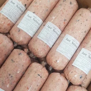 Just Salmon raw dog meat