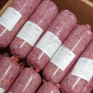 Chicken Complete raw dog meat